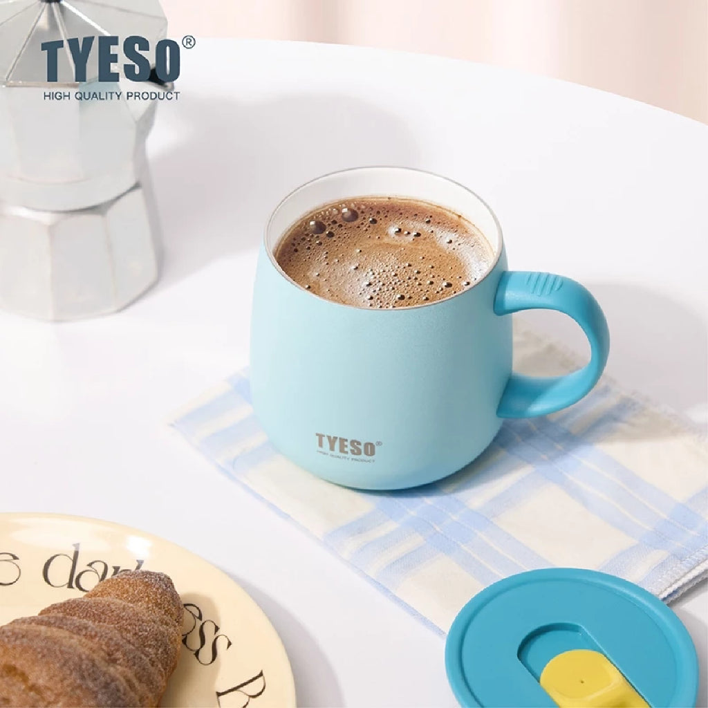 [NEW PRODUCT] Tyeso  Gelas 355 ml Stainless Steel Table Mug 304 Cangkir Kopi Insulated Coffee Cup TS-01043