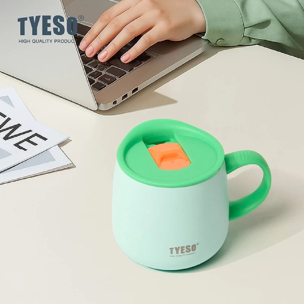 [NEW PRODUCT] Tyeso  Gelas 355 ml Stainless Steel Table Mug 304 Cangkir Kopi Insulated Coffee Cup TS-01043