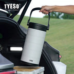 [ NEW PRODUCT ] Tyeso Cooler Bucket Portable 6.6 Liter Stainless Steel With Handle TS-01037 BPA FREE