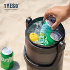 [ NEW PRODUCT ] Tyeso Cooler Bucket Portable 6.6 Liter Stainless Steel With Handle TS-01037 BPA FREE
