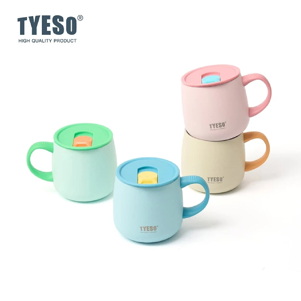 [NEW PRODUCT] Tyeso  Gelas 355 ml Stainless Steel Table Mug 304 Cangkir Kopi Insulated Coffee Cup TS-01043