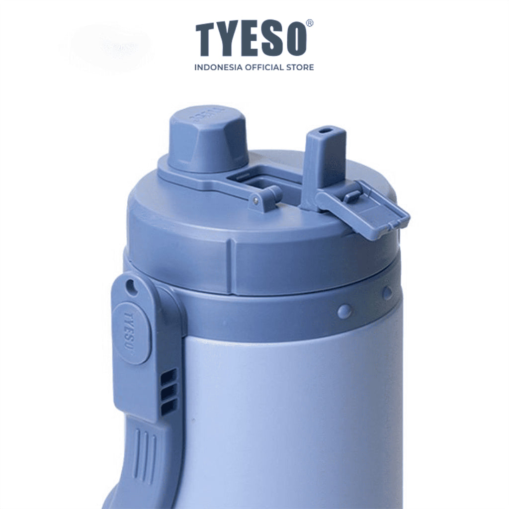Tyeso TS-01016 Botol Minum Jumbo 2000ML Galon Portable Vacuum Insulated Stainless Steel Sport Outdoor BPA FREE Anti Bocor