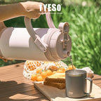Tyeso TS-01016 Botol Minum Jumbo 2000ML Galon Portable Vacuum Insulated Stainless Steel Sport Outdoor BPA FREE Anti Bocor