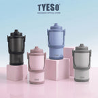 Tyeso TS-01016 Botol Minum Jumbo 2000ML Galon Portable Vacuum Insulated Stainless Steel Sport Outdoor BPA FREE Anti Bocor