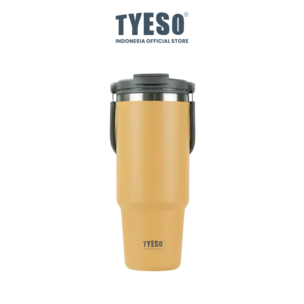 Tyeso Tumbler Botol Minum Portable Stainless 750 mL TS-8827 Thermos Cup Vacuum Insulated
