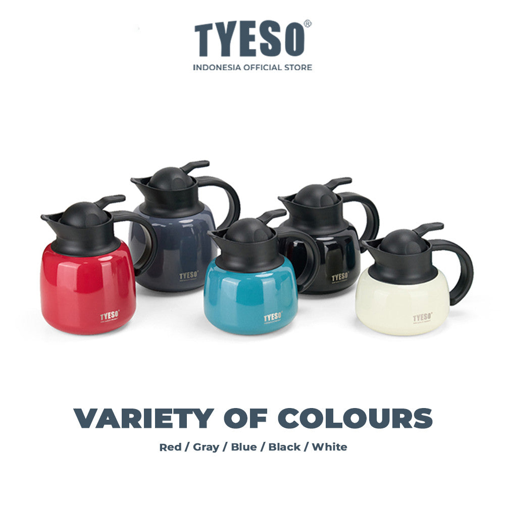 Tyeso Teko Teapot Tahan Air Panas Dan Dingin TS-8876 750mL BPA Free Stainless Steel