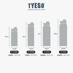 Tyeso Tumbler Botol Minum Stainless 1050mL TS-8724 Sports Vacuum Insulated BPA FREE 35 Oz