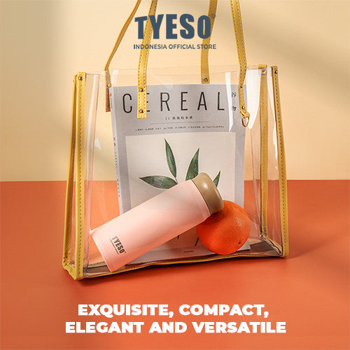 Tyeso Tumbler Botol Minum 360 ml Lightweight TS-8772B Vacuum Insulated Shaker Bottle BPA FREE 12 Oz