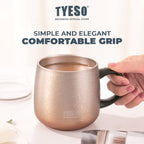 TYESO Coffee Cup Mug Botol Minum Gradasi 473 ML TS-8761 Stainless Stell Vacuum Insulated