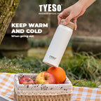 Tyeso Tumbler Botol Minum 500 ml Lightweight TS-8773B Vacuum Insulated Shaker Bottle BPA FREE 17 Oz