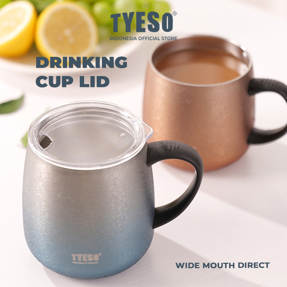 TYESO Coffee Cup Mug Botol Minum Gradasi 355 ML TS-8760 Stainless Stell Vacuum Insulated