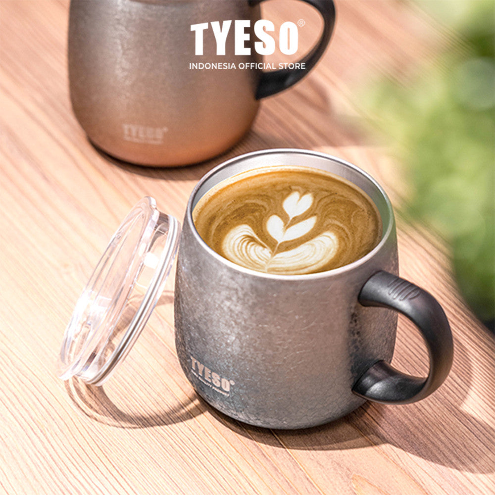 TYESO Coffee Cup Mug Botol Minum Gradasi 473 ML TS-8761 Stainless Stell Vacuum Insulated
