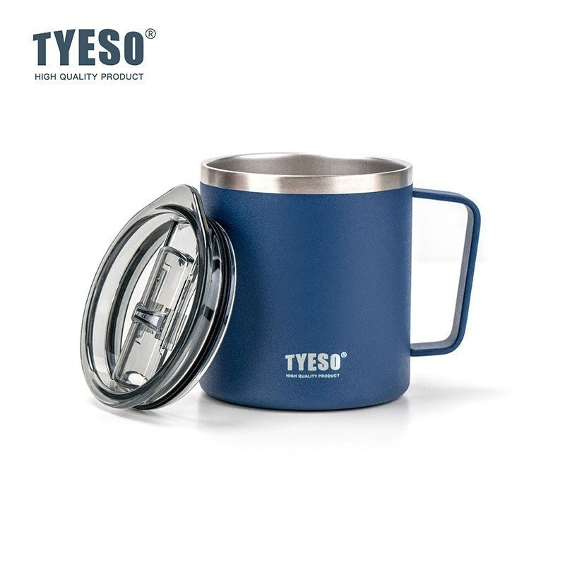 Tyeso Tumbler Gelas Stainless Steel 304 Cangkir Kopi 400ml TS-8789