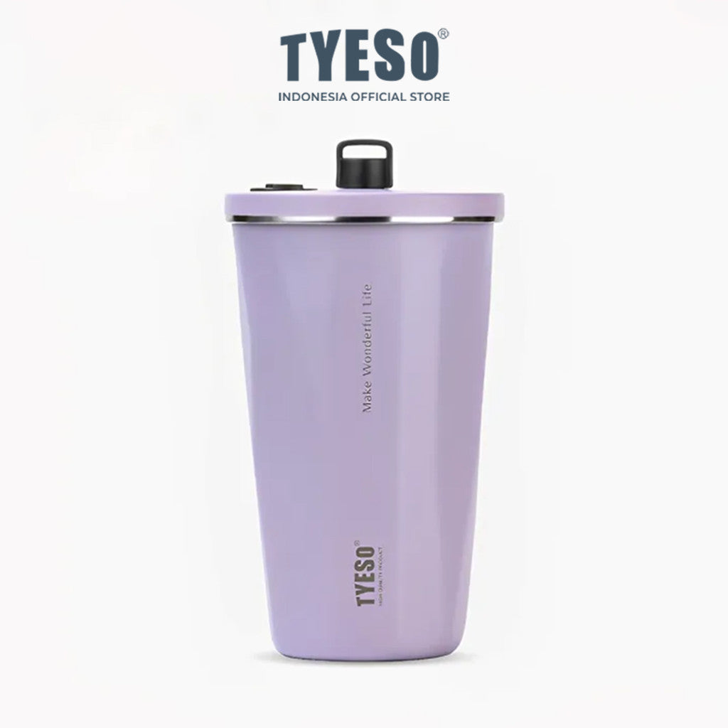 Tyeso Tumbler Gelas Kopi 470ml Botol Minum Portable TS-8854 Stainless Steel 19oz