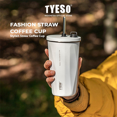 Tyeso Tumbler Minum 600ml Polos TS-8848 Vacuum Insulated Stainless Steel