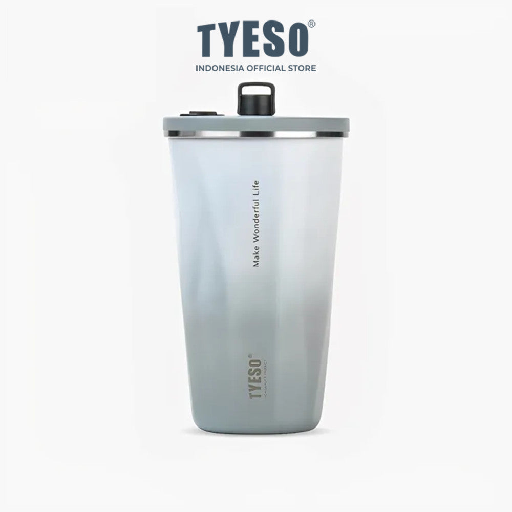 Tyeso Tumbler Gelas Kopi 470ml Botol Minum Portable TS-8854 Stainless Steel 19oz