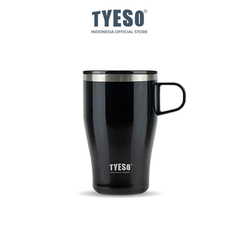 Tyeso Tumbler Gelas 400ml Stainless Steel Table Mug 304 Cangkir Kopi Insulated Coffee Cup TS-8878