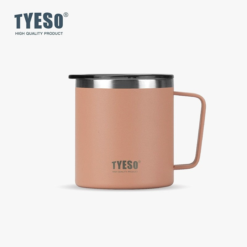 Tyeso Tumbler Gelas Stainless Steel 304 Cangkir Kopi 400ml TS-8789