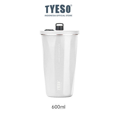 Tyeso Tumbler Minum 600ml Polos TS-8848 Vacuum Insulated Stainless Steel