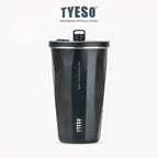 Tyeso Tumbler Gelas Kopi 470ml Botol Minum Portable TS-8854 Stainless Steel 19oz