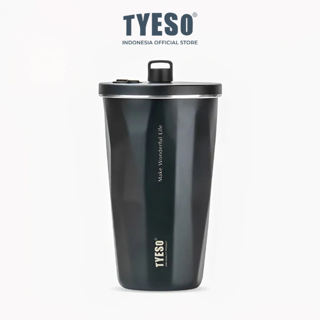 Tyeso Tumbler Gelas Kopi 470ml Botol Minum Portable TS-8854 Stainless Steel 19oz