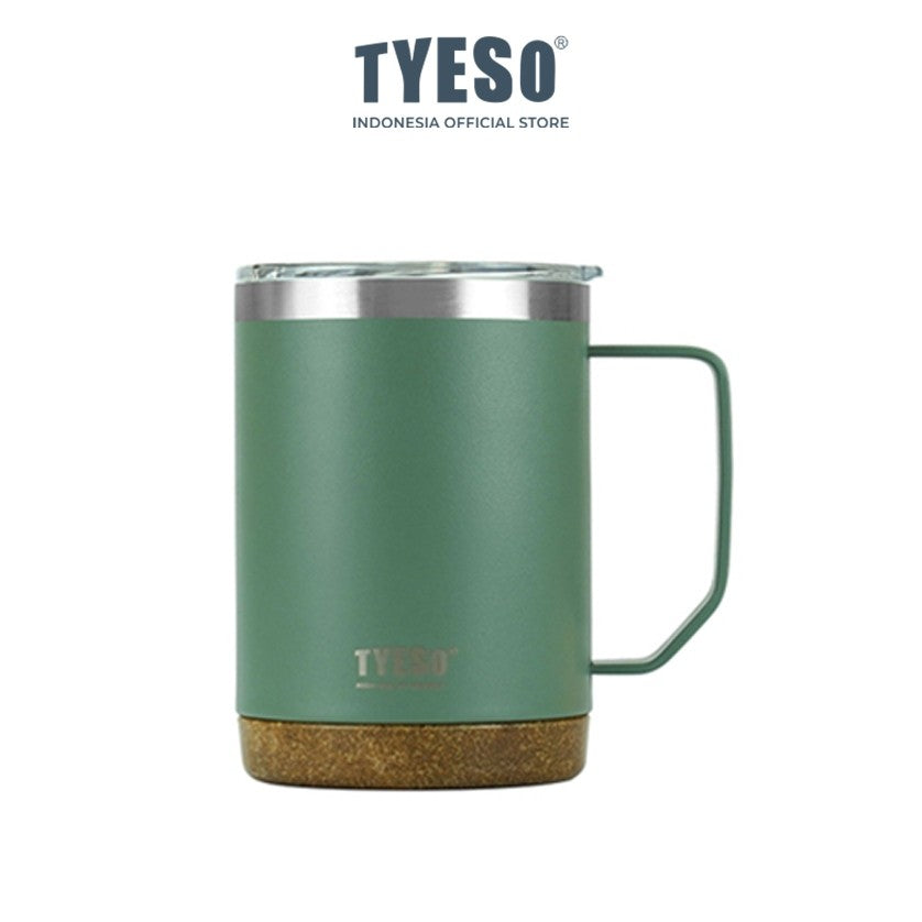 Tyeso Tumbler Mug Stainless Steel 710ml TS-8837 Gelas Motif Kayu Coffee Cup Vacuum Insulated