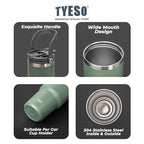 Tyeso Tumbler Portable Stainless 1050 mL TS-8829 Thermos Cup Vacuum Insulated