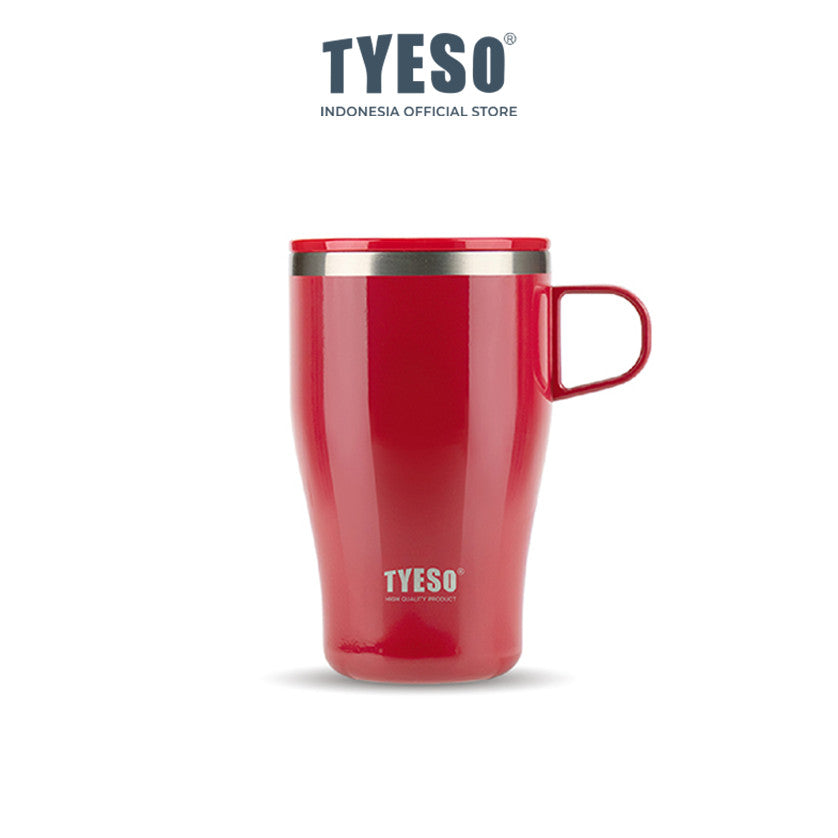 Tyeso Tumbler Gelas 400ml Stainless Steel Table Mug 304 Cangkir Kopi Insulated Coffee Cup TS-8878