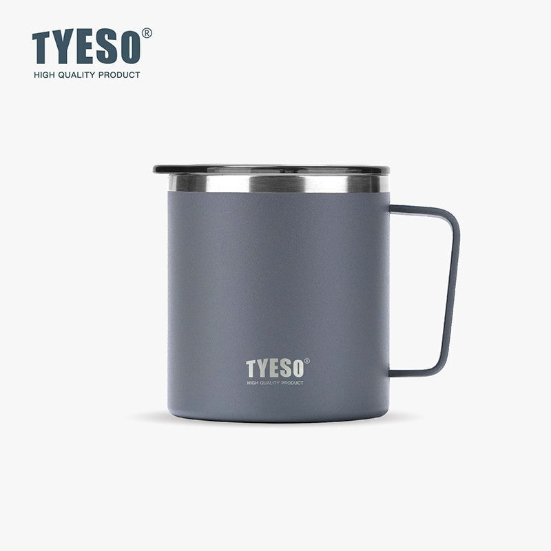 Tyeso Tumbler Gelas Stainless Steel 304 Cangkir Kopi 400ml TS-8789
