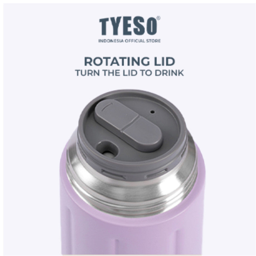 Tyeso Tumbler Botol Minum 600mL Cup TS-8823 30oz Stainless Steel Double Vacuum Insulated Sports