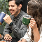 Tyeso Gelas Coffee Mug 330ml TS-8825 Stainless Steel Double Vacuum Insulated Tahan Panas 8 Jam