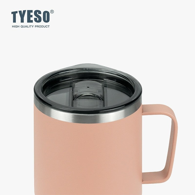 Tyeso Tumbler Gelas Stainless Steel 304 Cangkir Kopi 400ml TS-8789