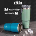 Tyeso Tumbler Portable Stainless 1050 mL TS-8829 Thermos Cup Vacuum Insulated