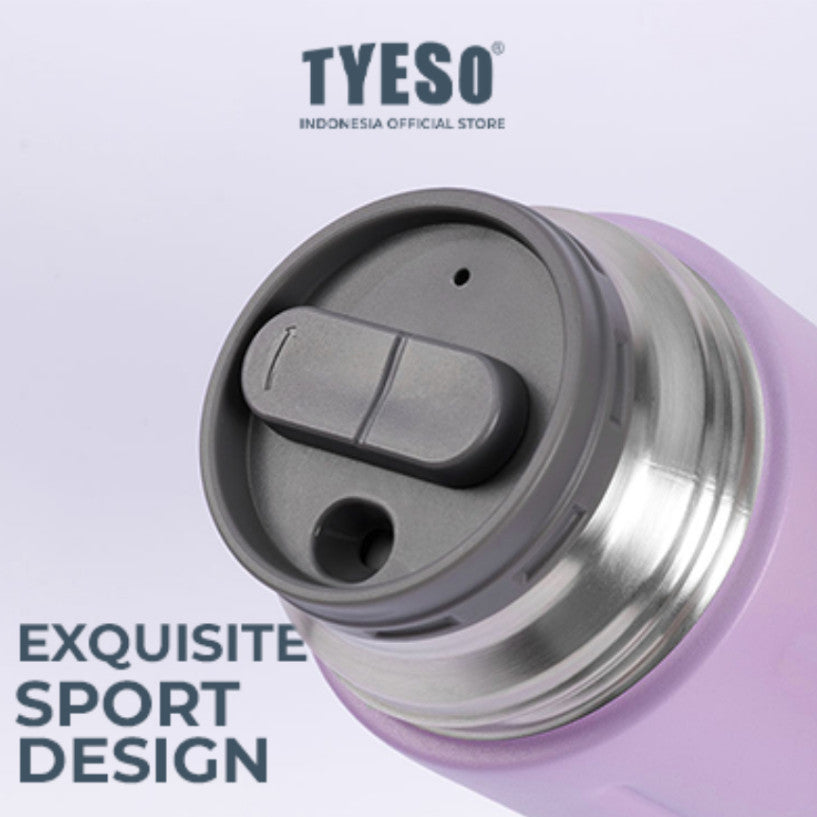 Tyeso Tumbler Botol Minum 600mL Cup TS-8823 30oz Stainless Steel Double Vacuum Insulated Sports