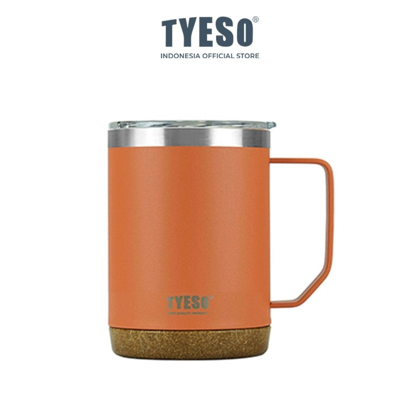 Tyeso Tumbler Mug Stainless Steel 710ml TS-8837 Gelas Motif Kayu Coffee Cup Vacuum Insulated