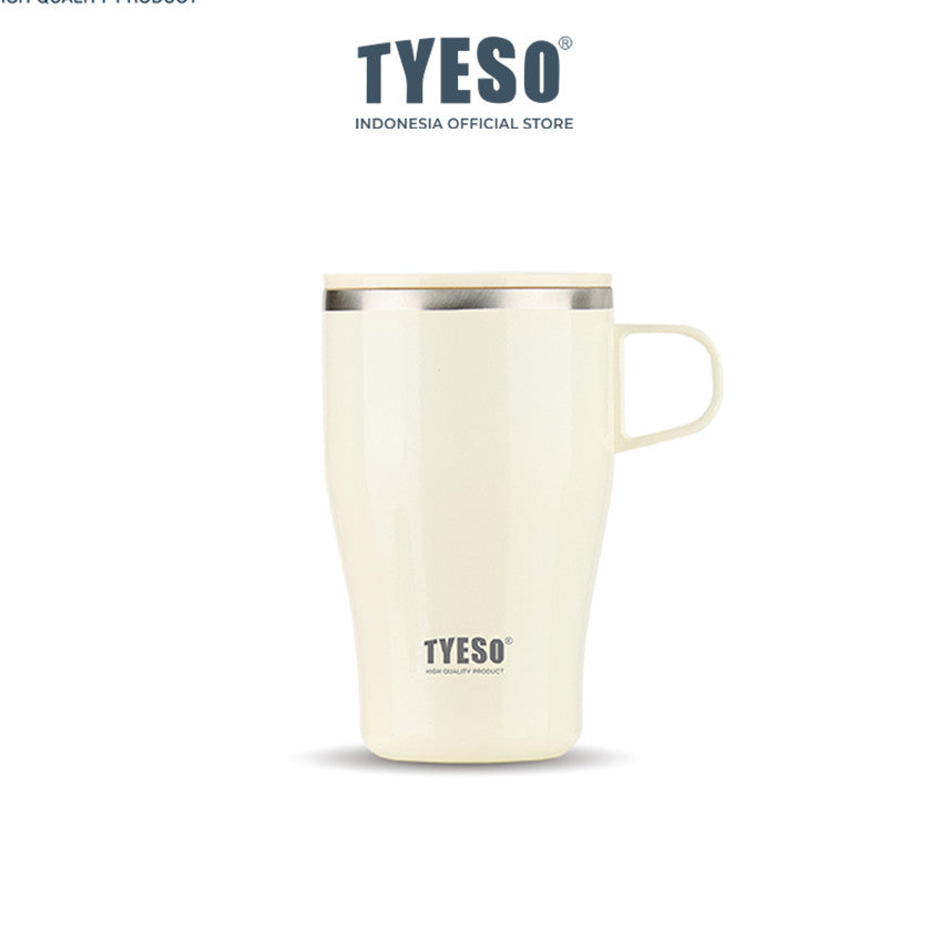 Tyeso Tumbler Gelas 400ml Stainless Steel Table Mug 304 Cangkir Kopi Insulated Coffee Cup TS-8878