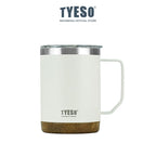 Tyeso Tumbler Mug Stainless Steel 710ml TS-8837 Gelas Motif Kayu Coffee Cup Vacuum Insulated