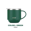Tyeso Gelas Coffee Mug 330ml TS-8825 Stainless Steel Double Vacuum Insulated Tahan Panas 8 Jam