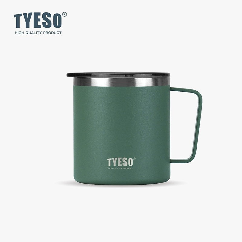 Tyeso Tumbler Gelas Stainless Steel 304 Cangkir Kopi 400ml TS-8789