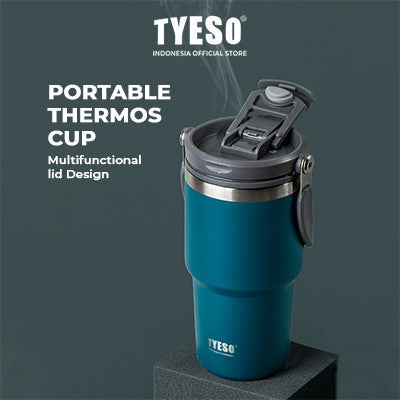 Tyeso Tumbler Portable Stainless 1050 mL TS-8829 Thermos Cup Vacuum Insulated