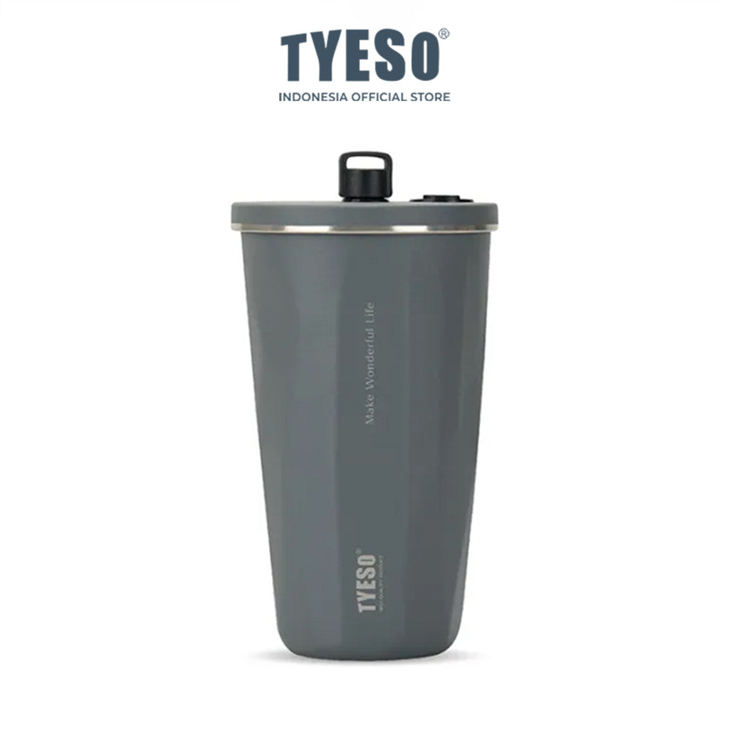 Tyeso Tumbler Gelas Kopi 470ml Botol Minum Portable TS-8854 Stainless Steel 19oz