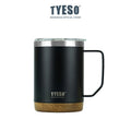 Tyeso Tumbler Mug Stainless Steel 710ml TS-8837 Gelas Motif Kayu Coffee Cup Vacuum Insulated