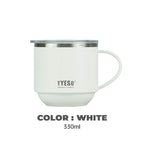 Tyeso Gelas Coffee Mug 330ml TS-8825 Stainless Steel Double Vacuum Insulated Tahan Panas 8 Jam