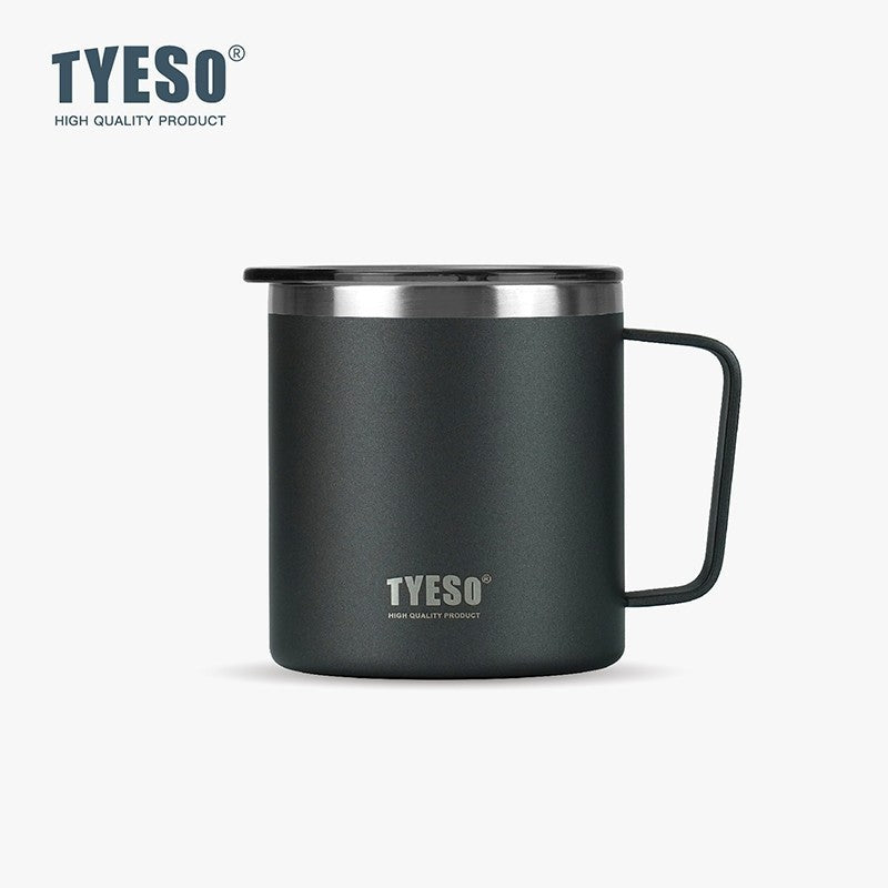 Tyeso Tumbler Gelas Stainless Steel 304 Cangkir Kopi 400ml TS-8789