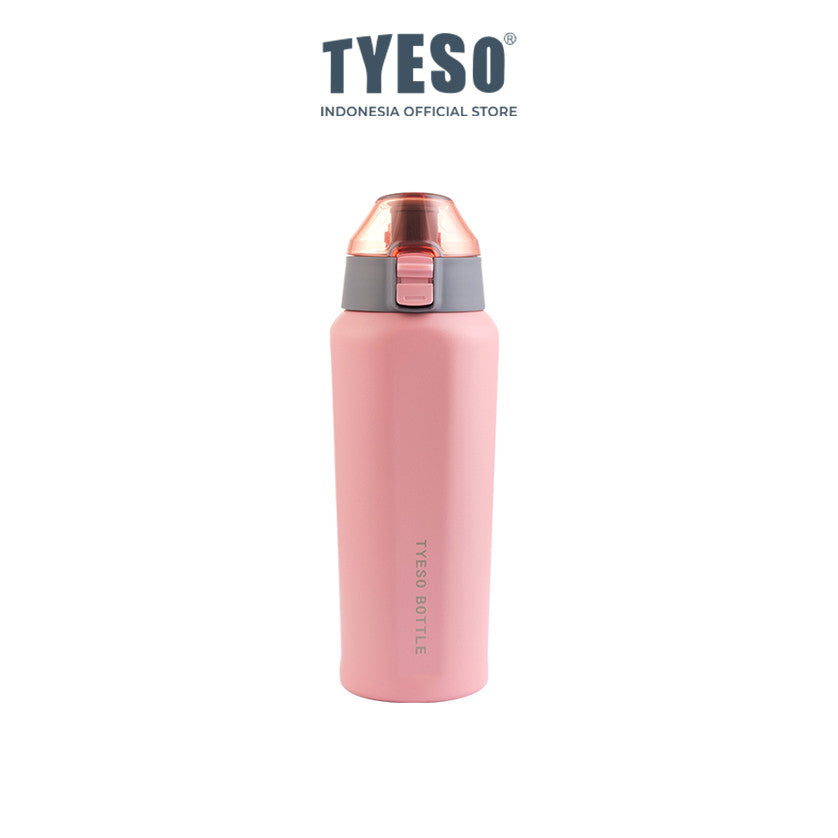 Tyeso Botol Minum 600 mL Square TS 8817 Thermos Cup Portable Stainless Steel BPA FREE 20 Oz