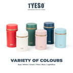 Tyeso Food Jar 450ML Lunch Box SUS 316 Stainless Steel TS-8871 Wadah Tempat Penyimpanan Bekal Makanan Tahan Panas Dan Dingin