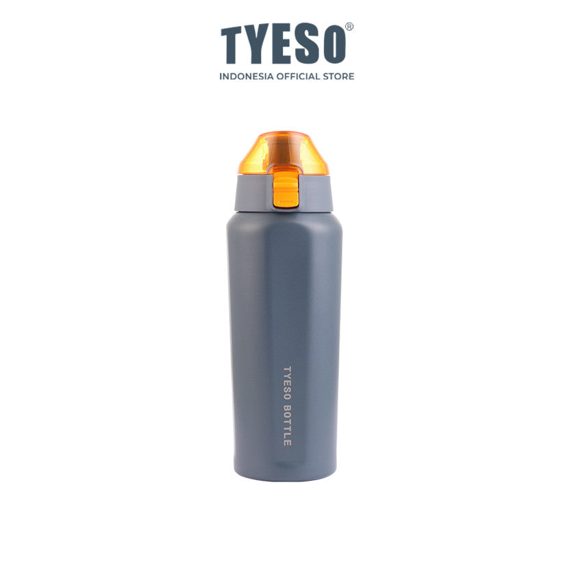 Tyeso Botol Minum 600 mL Square TS 8817 Thermos Cup Portable Stainless Steel BPA FREE 20 Oz