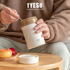 Tyeso Food Jar 450ML Lunch Box SUS 316 Stainless Steel TS-8871 Wadah Tempat Penyimpanan Bekal Makanan Tahan Panas Dan Dingin