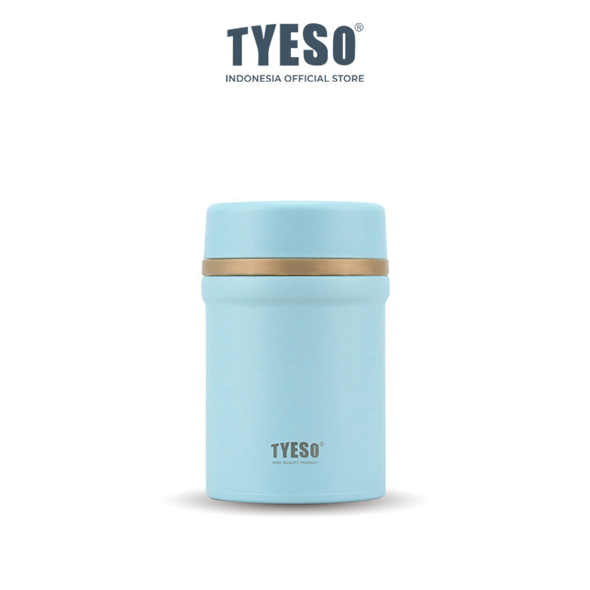Tyeso Food Jar 450ML Lunch Box SUS 316 Stainless Steel TS-8871 Wadah Tempat Penyimpanan Bekal Makanan Tahan Panas Dan Dingin