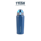 Tyeso Botol Minum 600 mL Square TS 8817 Thermos Cup Portable Stainless Steel BPA FREE 20 Oz